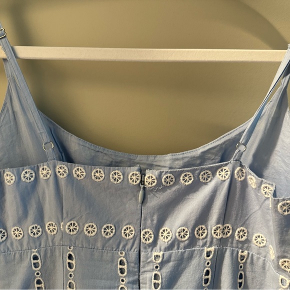 NWT INTERMIX Anissa Broderie Anglaise Cotton Maxi Dress 0 - Picture 4 of 7